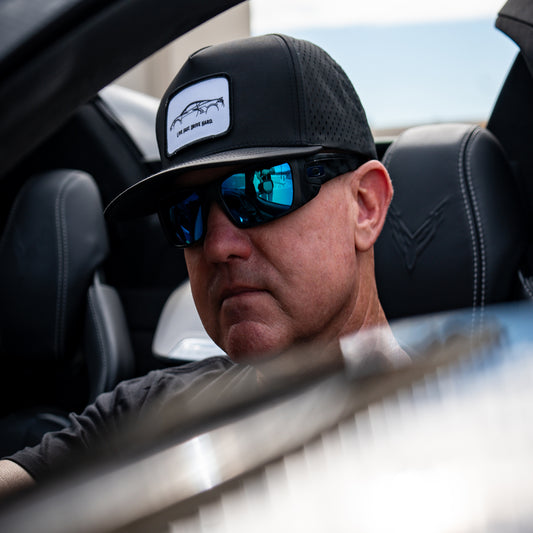 Corvette Silhouette — Live Fast. Drive Hard.